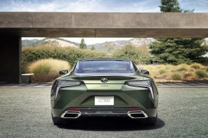 Fotos do novo Lexus LC 500 Verde