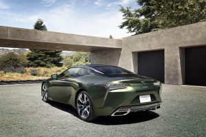 Fotos do novo Lexus LC 500 Verde