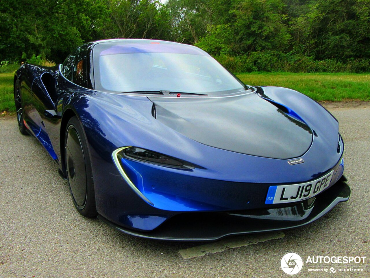 Fotos Mclaren Speedtail Azul