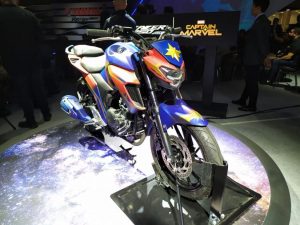 Motos Yamaha da Marvel